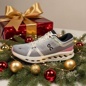 ON Men's Athletic Shoes - Gray and Pink